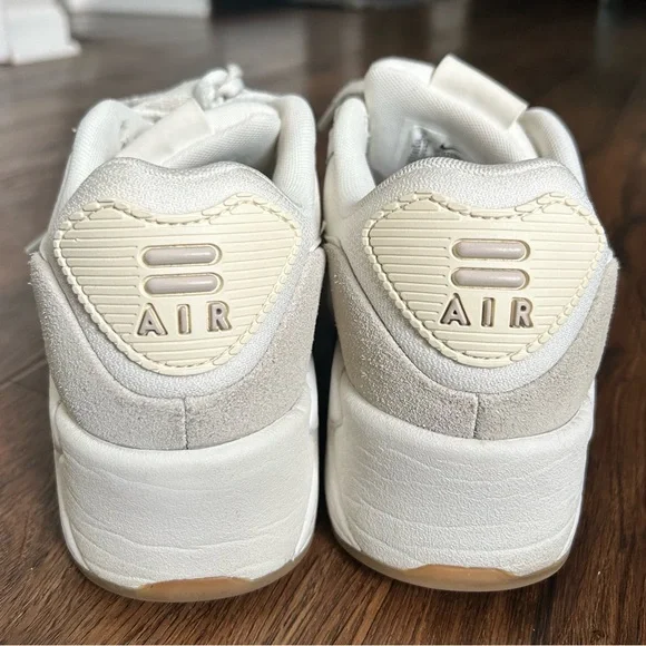 Nike White Air Max 90 LV8 Platform Size 7 - Picture 5 of 8